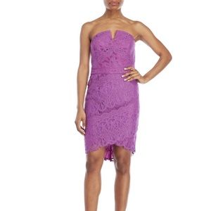 Adelyn Rae | Purple Lace Dress NWT